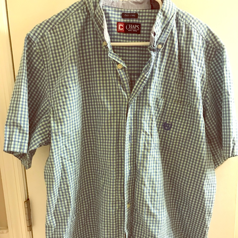 Chaps Short sleeve button down